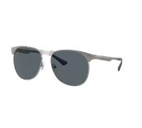 Persol Unisex Sunglass PO1016S 649 Iron - Couleur du Monture: Gunmetal, Couleur de Lentille: Bleu