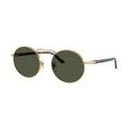 Persol Unisex Sunglass PO1019S - Couleur du Monture: Or, Couleur de Lentille: Vert