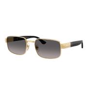 Persol Unisex Sunglass PO1022S - Couleur du Monture: Or, Couleur de Lentille: Polarized Gradient Grey