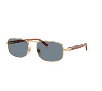Persol Unisex Sunglass PO1027S - Couleur du Monture: Or, Couleur de Lentille: Bleu clair