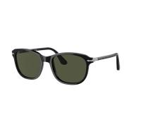 Persol Unisex Sunglass PO1935S - Couleur du Monture: Noir, Couleur de Lentille: Vert