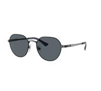 Persol Unisex Sunglass PO2486S - Couleur du Monture: Noir/ Argent, Couleur de Lentille: Bleu