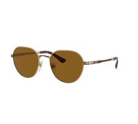 Persol Unisex Sunglass PO2486S - Couleur du Monture: Or/Havana, Couleur de Lentille: Brun