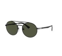 Persol Unisex Sunglass PO2496S - Couleur du Monture: Black Demi-Shiny, Couleur de Lentille: Vert
