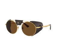 Persol Unisex Sunglass PO2496SZ - Protector - Couleur du Monture: Or, Couleur de Lentille: Marron Polarisé