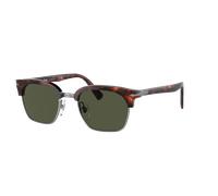 Persol Unisex Sunglass PO3199S - Couleur du Monture: Havana, Couleur de Lentille: Vert