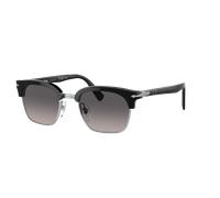 Persol Unisex Sunglass PO3199S - Couleur du Monture: Noir/ Argent, Couleur de Lentille: Dégradé gris Polarisé