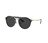 Persol Unisex Sunglass PO3264S - Couleur du Monture: Noir/Or, Couleur de Lentille: Noir polarisant