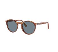 Persol Unisex Sunglass PO3285S - Couleur du Monture: Terre de Sienne, Couleur de Lentille: Bleu clair