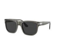 Persol Unisex Sunglass PO3306S - Couleur du Monture: Smoke opaline, Couleur de Lentille: Gris foncé Polarisé