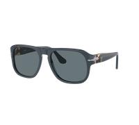 Persol Unisex Sunglass PO3310S - Jean - Couleur du Monture: Bleu Poudré, Couleur de Lentille: Bleu foncé polarisé
