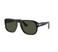 Persol Unisex Sunglass PO3310S - Jean - Couleur du Monture: Noir, Couleur de Lentille: Vert