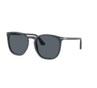 Persol Unisex Sunglass PO3316S - Couleur du Monture: Bleu Poudré, Couleur de Lentille: Bleu