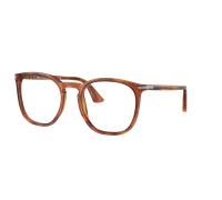 Persol Unisex Sunglass PO3316S - Transitions® - Couleur du Monture: Terre de Sienne, Couleur de Lentille: Transitions 8 Vert