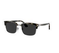 Persol Unisex Sunglass PO3327S - Couleur du Monture: Marron Écaille de tortue, Couleur de Lentille: Noir Polar