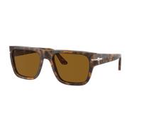 Persol Unisex Sunglass PO3348S - Couleur du Monture: Havana marron, Couleur de Lentille: Brun
