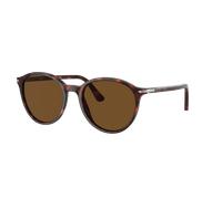 Persol Unisex Sunglass PO3350S - Couleur du Monture: Havana, Couleur de Lentille: Marron Polarisé