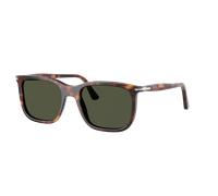 Persol Unisex Sunglass PO3357S - Renzo - Couleur du Monture: Havana, Couleur de Lentille: Vert