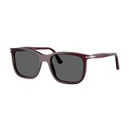 Persol Unisex Sunglass PO3357S - Renzo - Couleur du Monture: Prune laiteuse, Couleur de Lentille: Gris foncé
