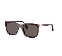 Persol Unisex Sunglass PO3357S - Renzo - Couleur du Monture: Prune laiteuse, Couleur de Lentille: Gris foncé
