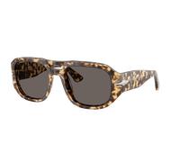 Persol Unisex Sunglass PO3373S - Vincent - Couleur du Monture: Marron/Écaille de tortue Beige, Couleur de Lentille: Gris foncé