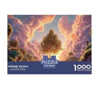 Person Walking on The Road 1000 Pièces Carton Premium Coffret De Puzzles Fairy Tale Town Stimulant Et Éducatif Jeu Créatif Puzzles pour Adultes Et Enfants 38x26cm/1000pcs