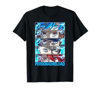 Persona 3 Reload Eyes Character Close-Up Panels Video Game T-Shirt