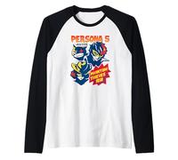 Persona 5 Comic Illustration Phantom Thieves RPG Game Manche Raglan
