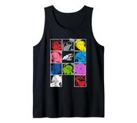 Persona 5 Royal Pop Art Colorful Character Grid Video Game Débardeur