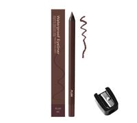 Persona Eyeliner Pencil Waterproof,24 Hr Waterproof Eyeliner Duo Sharpenable Eye Pencil,Plum Waterproof Eyeliners,No Smudging, Fading, Smooth And Easy To Color (Plum)