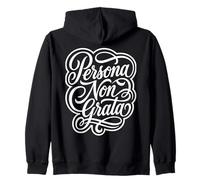 Persona Non Grata Latin Phrase Étudiant Sweat à Capuche