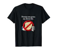 Persona Non Grata My Chores List Programmeur Humour T-Shirt