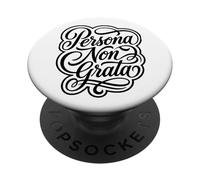 Persona Non Grata Phrase Latine Rome Antique PopSockets PopGrip Adhésif