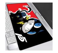 Persona Tapis De Souris 700X300Mm, Clavier Étendu Tapis De Souris Professionnel De Jeu Mousepad avec Base De 3 Mm D'Épaisseur, pour Ordinateurs Portables, Pc,E