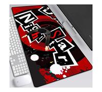 Persona Tapis de Souris XL 900x400mm Hydrorésistant Anime Mouse Pad Grand Tapis de Souris Gamer avec Base en Caoutchouc Anti-Glissant Surface Texturée pour Ordinateur et PC, E