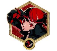 Persona x Zen Monkey Studios - Violet - Série dorée 2 broches, Zinc, Sans pierre précieuse