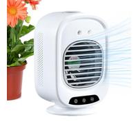Personal Air Conditioner | Low Noise USB Rechargeable 280ml Water Tank | Desktop Portable Air Conditioner | Ideal For Home Bedroom Living Room Car Dormitory Office Travel