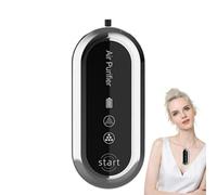 Personal Air Purifier - Portable Air Cleaning Device | USB Rechargeable Mini Filter System with Compact Housing, Wearable Fresh Circulator for Indoor Commuting