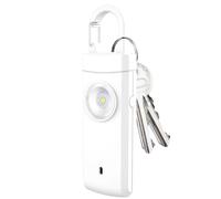 Personal Alarm | 130dB Loud Siren Type-C Rechargeable Equipment | Womens Safety Keychain - For Outdoor Commuting Walking Hotel Travel Camping College Girl Health Men Night Door