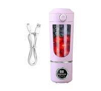 Personal Blender Mélangeur de fruits compact sans fil 700 ml | Presse-agrumes électrique pour légumes, hôtel, école, voyage, voyage, cuisine, salle de sport, dortoir, appartement, hommes
