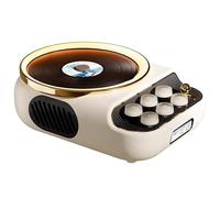 Personal CD Players, Desktop Portable CD Music Player, Portable CD Player with Bluetooth 5.3, with LED Ambient Lighting, LCD Display, Dual Speakers, for Car Or Home