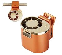 Personal Clamp on Fan - 360 Degree Rotatable Ventilation, Personal Fan for Cooling, Car Cooling Gear, Camping Blower with Multi-Directional Airflow Design, Ventilating Device for Thermal Comfort