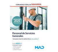 Personal de Servicios Generales de la Administración de la Comunidad Foral de Navarra. Temario Parte Específica