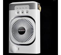 Personal Desktop Fan, 3 Speed Air Circulator with 7 Color Night Light