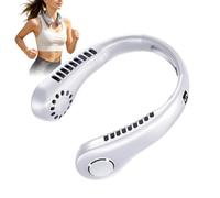 Personal Fan 5 Speeds Rechargeable Bladeless Wearable Portable Airflow