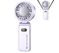 Personal Fan, Rechargeable Cooling Device, Foldable Portable Air Cooler