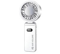 Personal Fan, Rechargeable Cooling Device, Foldable Portable Air Cooler