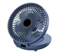 Personal Fan - Rechargeable Desk Fan Compact Foldable With Wall Mount