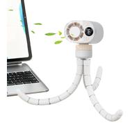 Personal Fan Stroller, 1800mAh Rechargeable Battery, 199 Adjustable Settings with Sturdy Build, Portable Cooling Aid with Smooth Comfort, Modern Lifestyle Style, Accessory for Home Office Car
