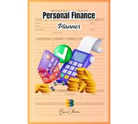 Personal Finance Planner: Manage Your Money, Track Spending & Save More - Budget Book for 1 Year